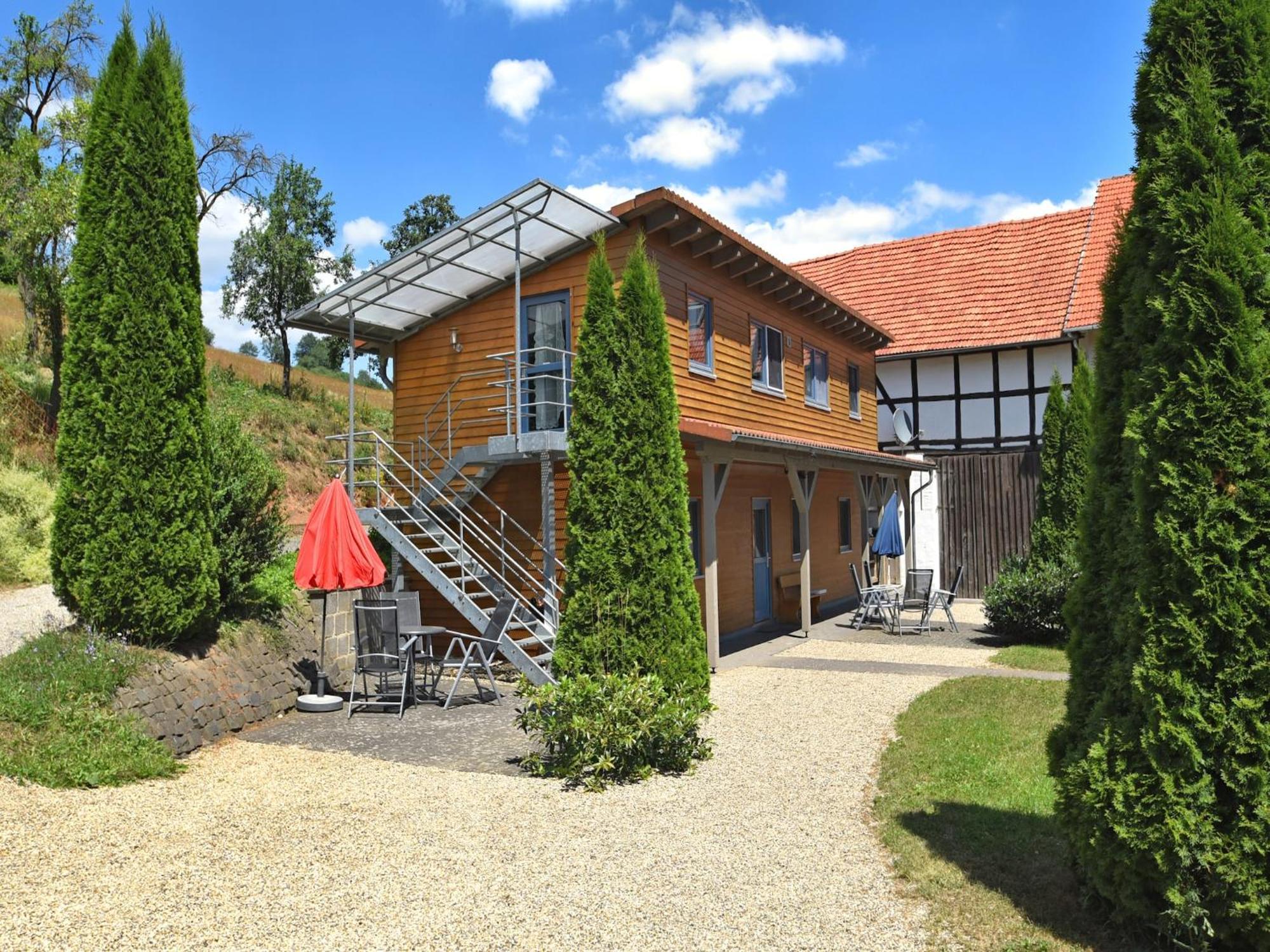 Charming Apartment With Private Terrace Bad Wildungen Eksteriør billede